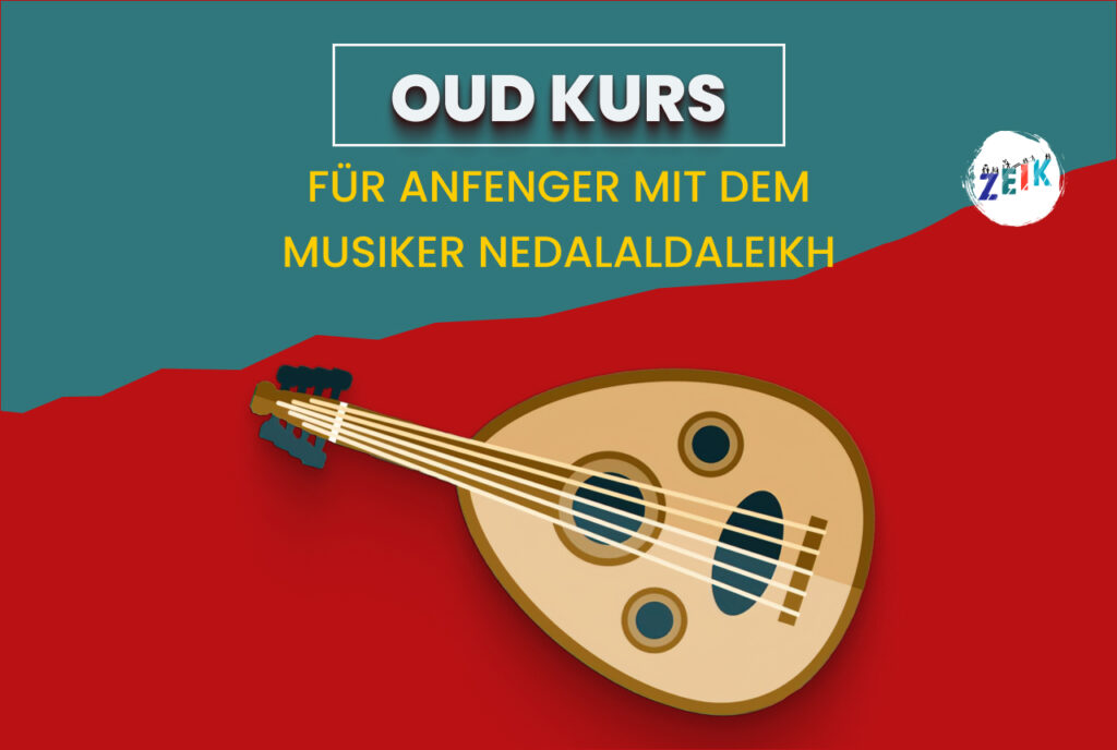 Oud Musikkurs mit Noten für Anfänger mit dem Musiker und Oudspieler Nedal Aldaiekh
